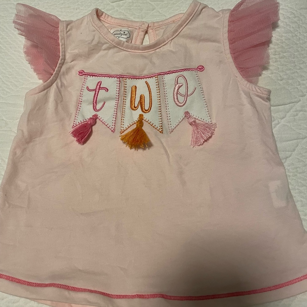 Mud Pie two shirt